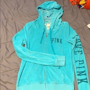 PINK NWOT zip sweatshirt